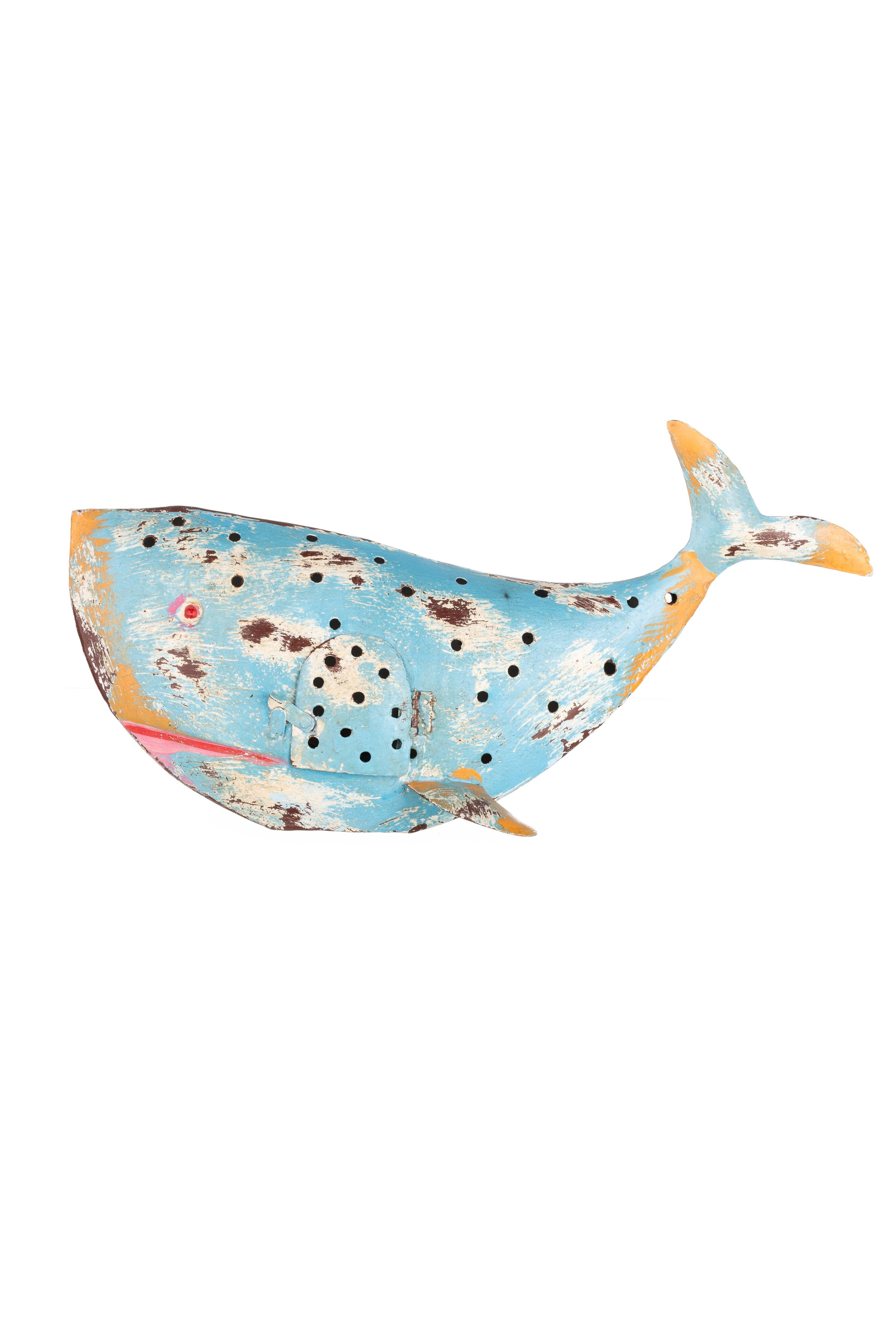 Cerulean Whale Tea Light