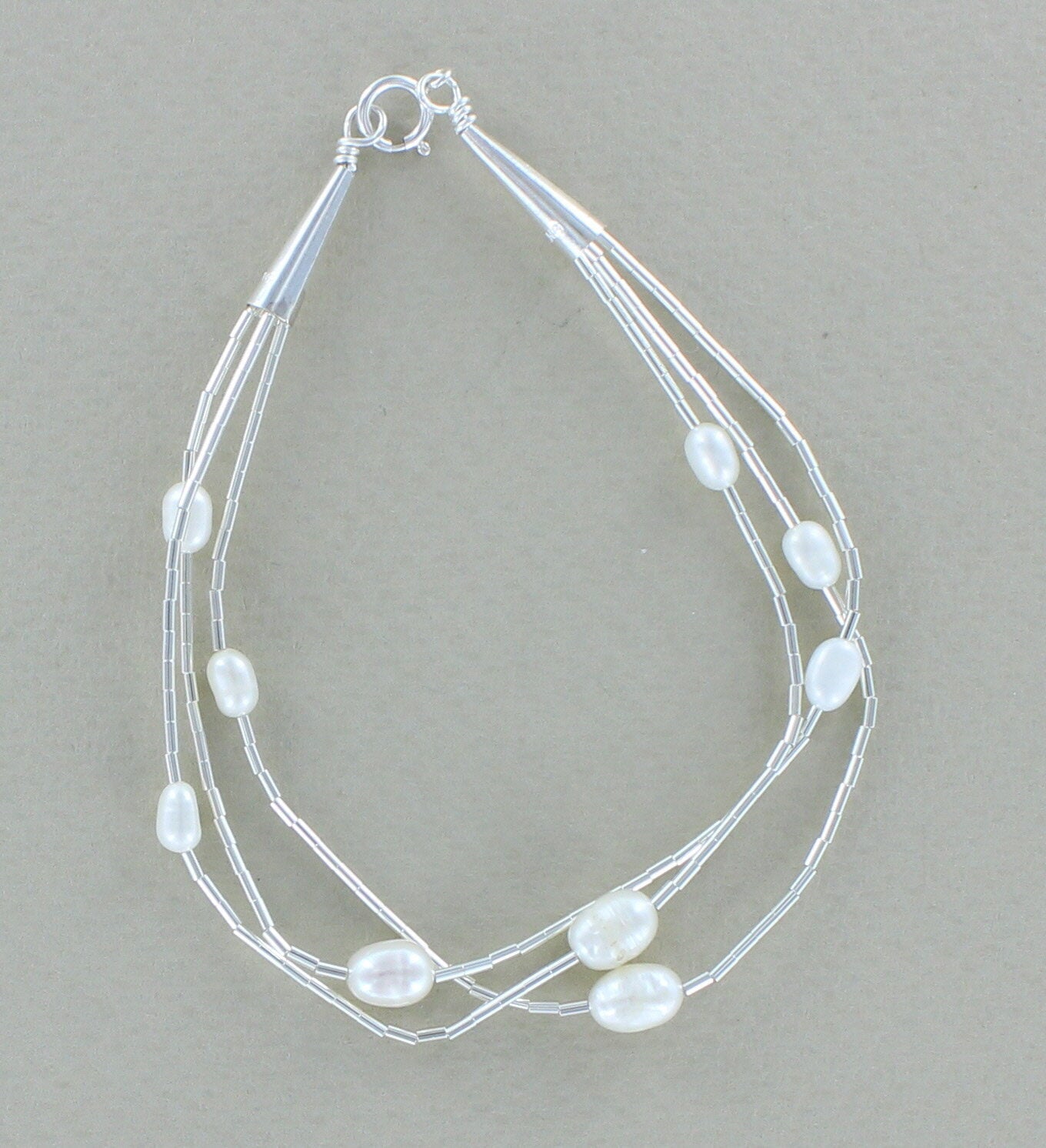 3 Strand Pearl Bracelet - The Nancy Smillie Shop - Art, Jewellery & Designer Gifts Glasgow