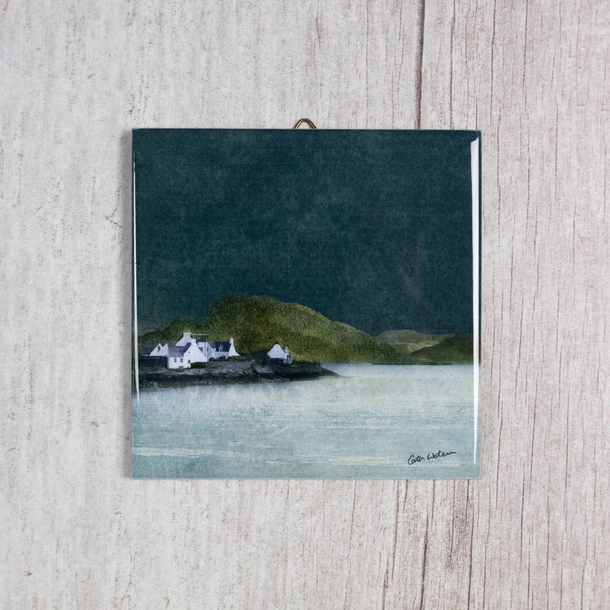 Plockton Gift Boxed ceramic art print