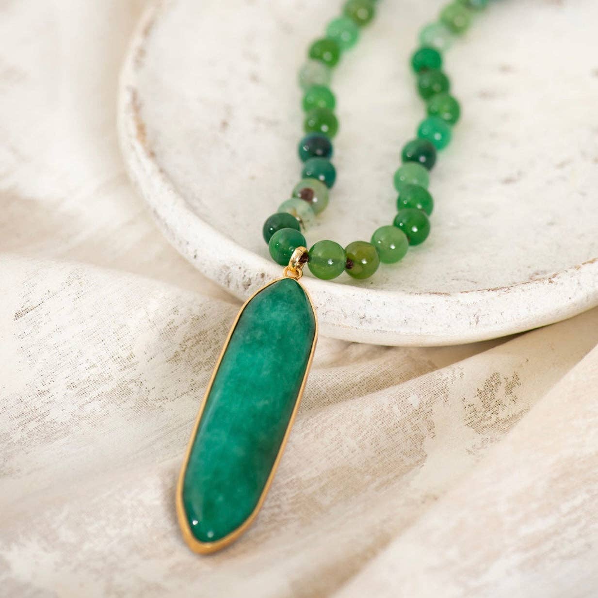 Green Selena Necklace