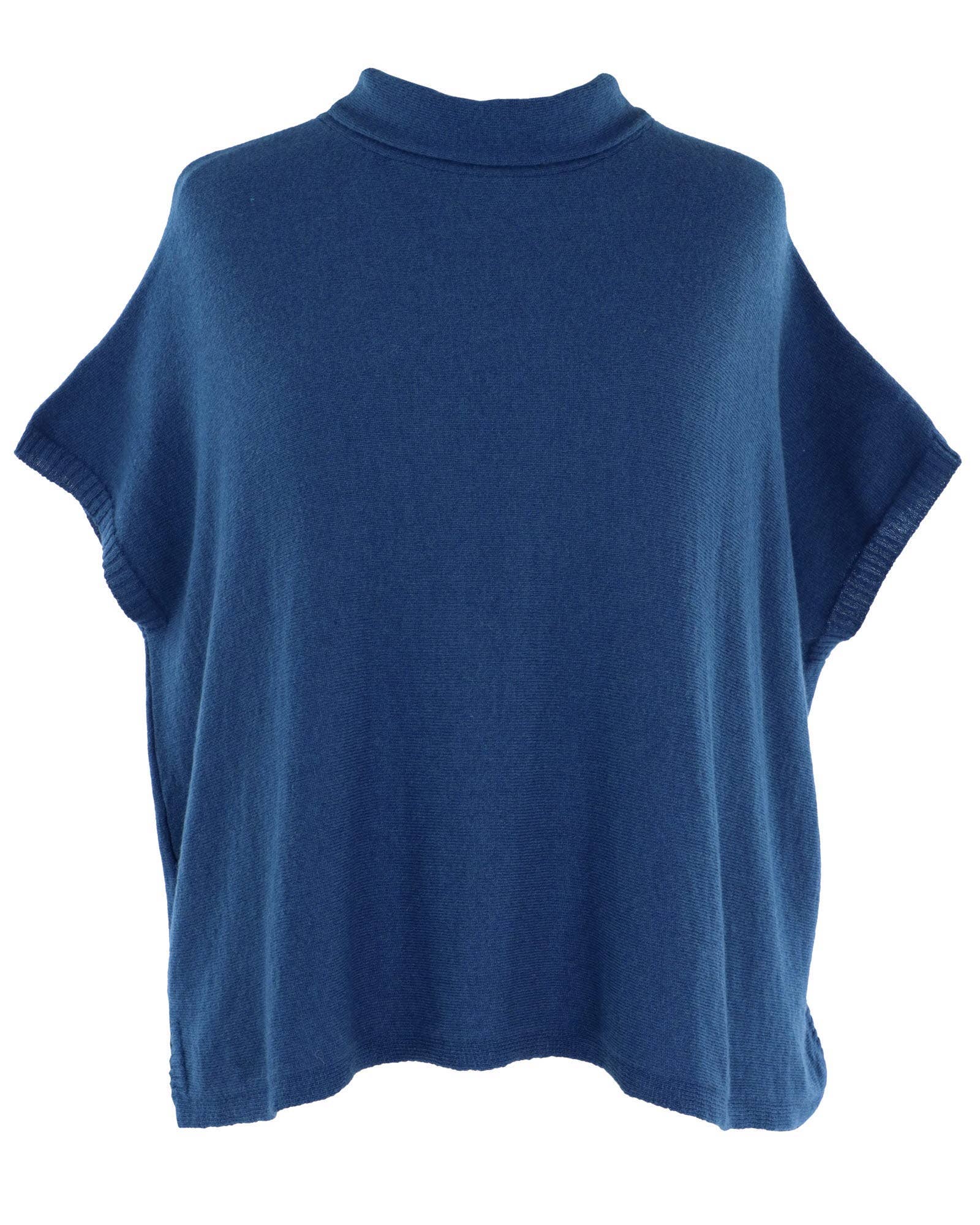 Classic Cashmere Blend Tunic: Ultraviolet