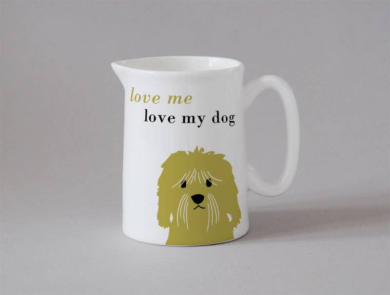 Happiness Jugs: Happiness Small Jug Sausage Green