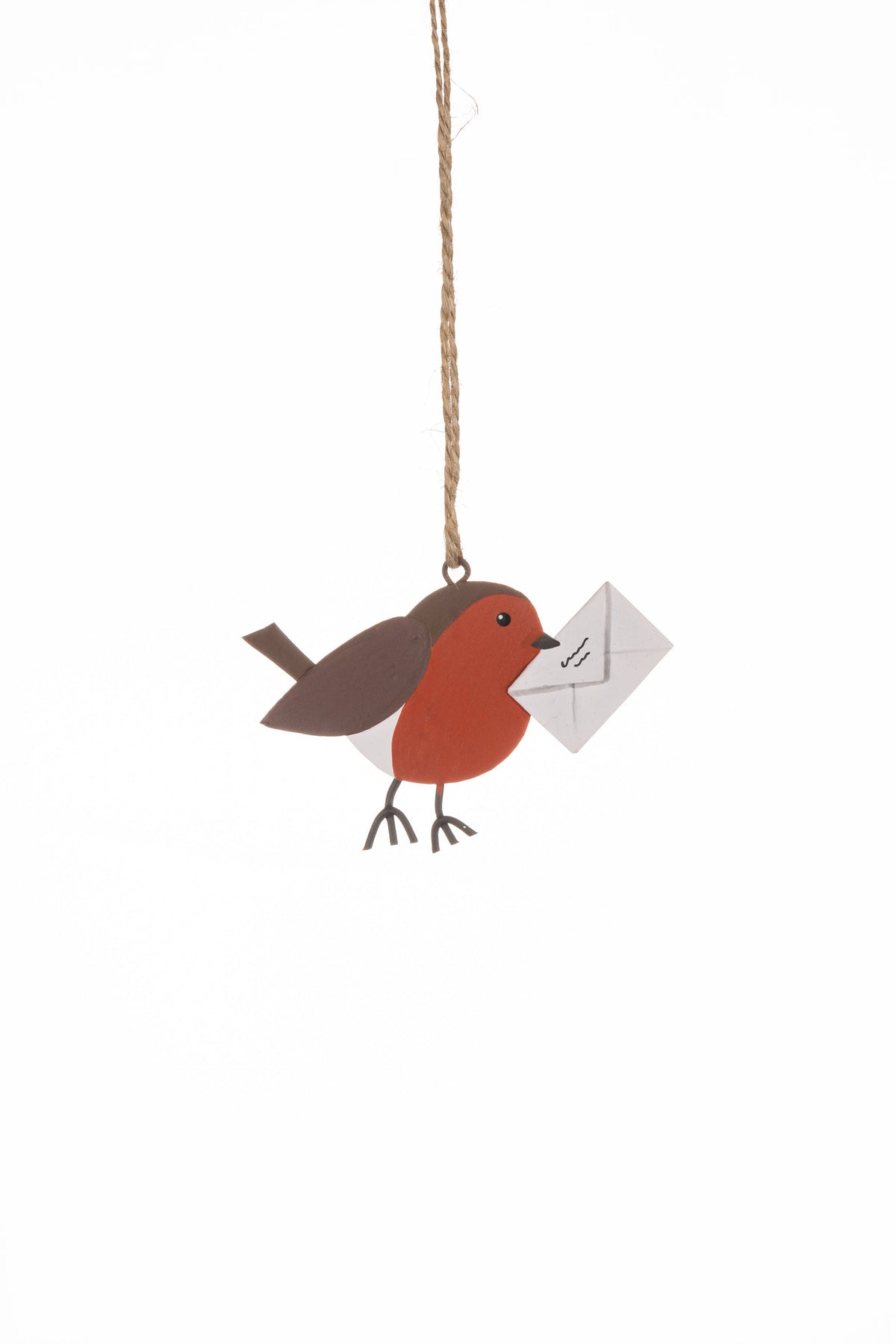 Robin Posting Xmas Card