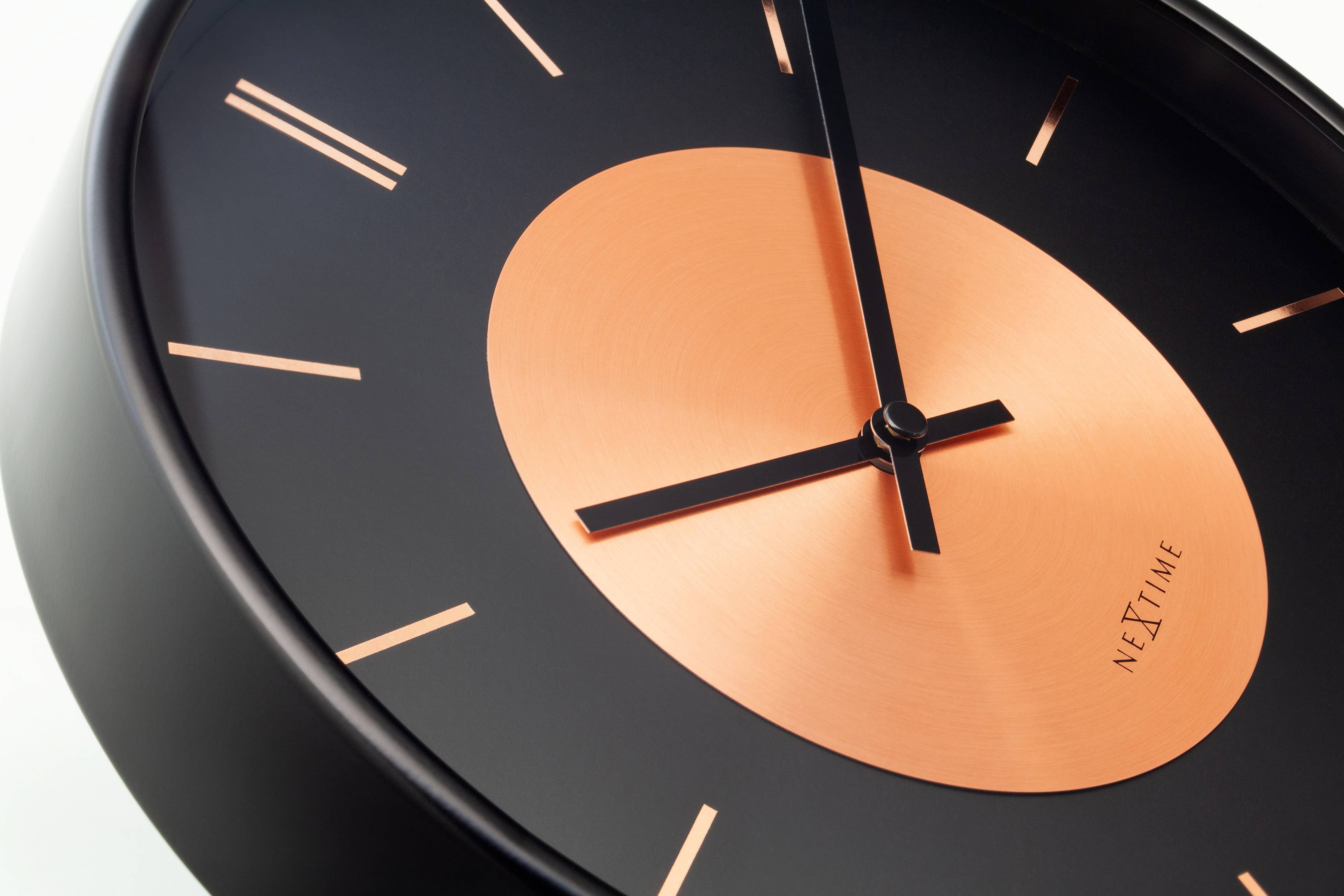 'Retro II' Copper Wall Clock
