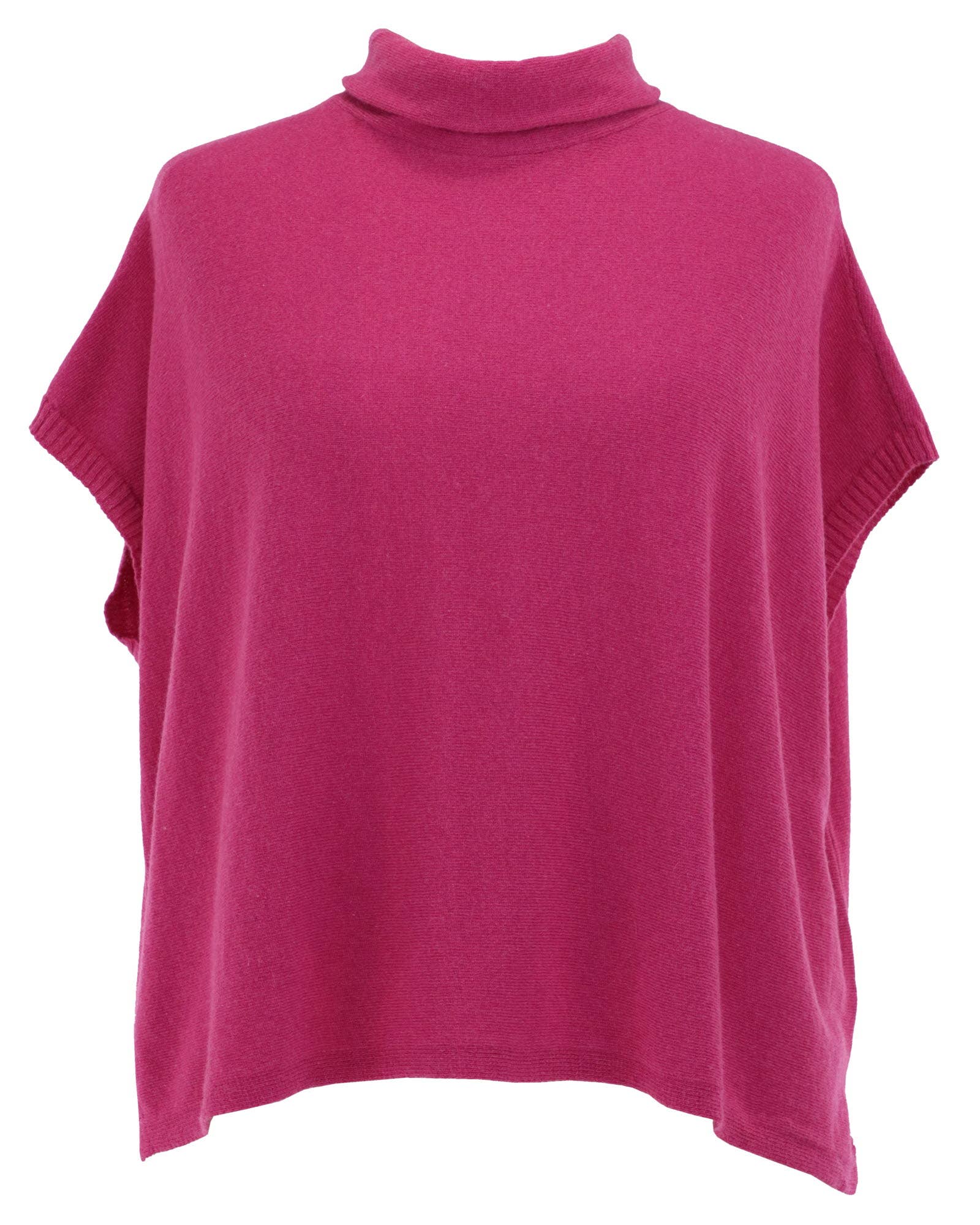 Classic Cashmere Blend Tunic: Denim Blue