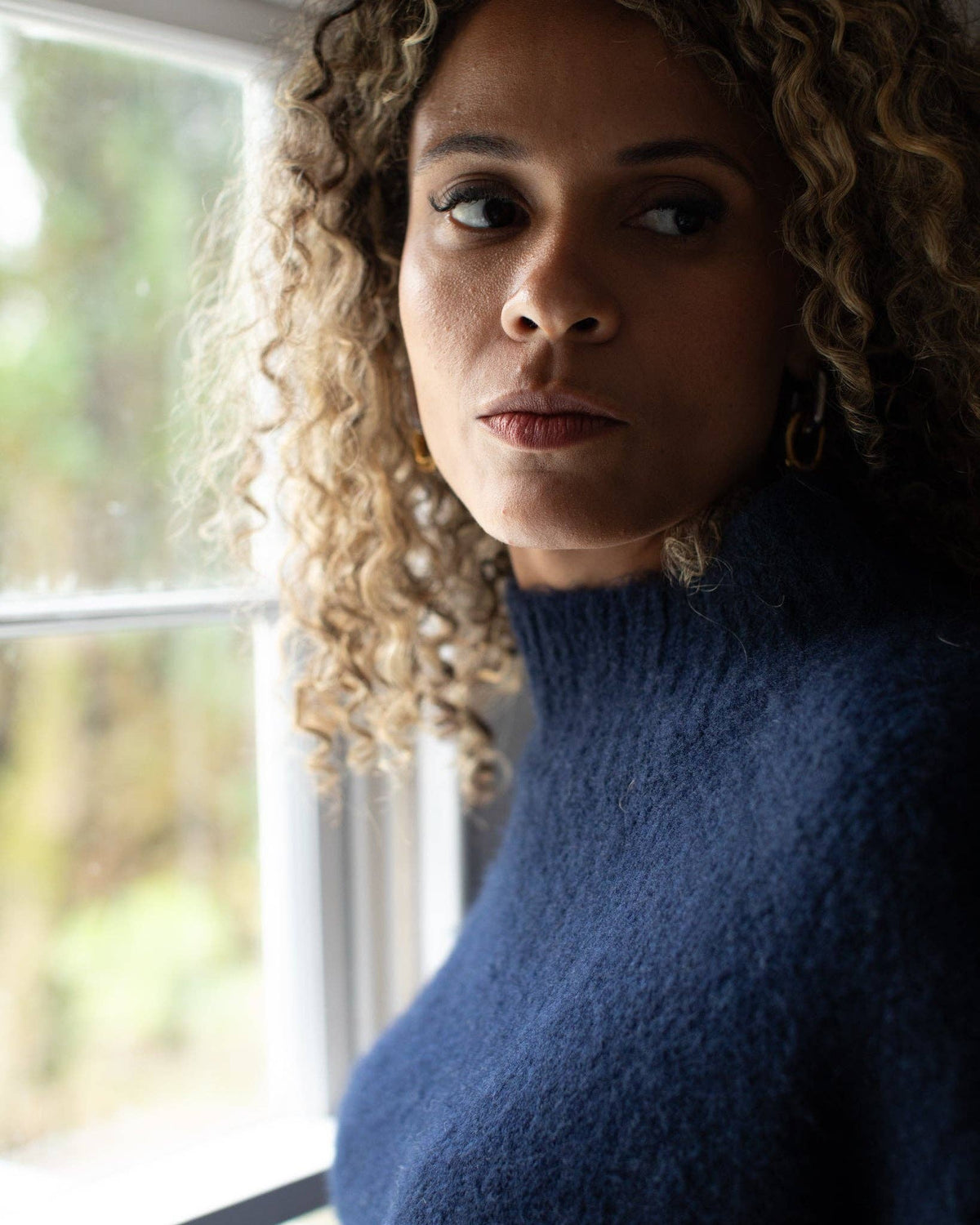 Vicki Jumper | Fluffy | Navy