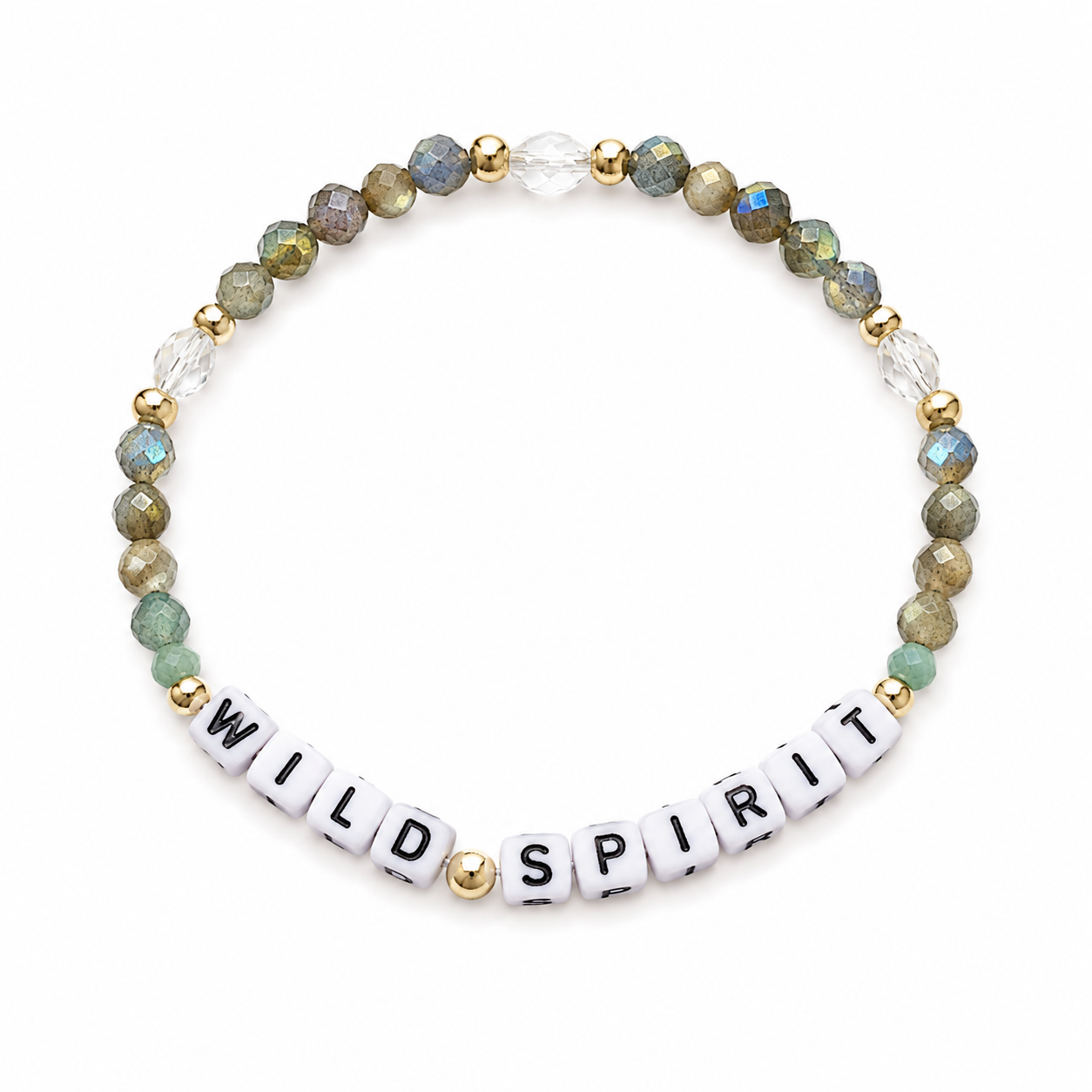 Wild Spirit Letter Bracelet
