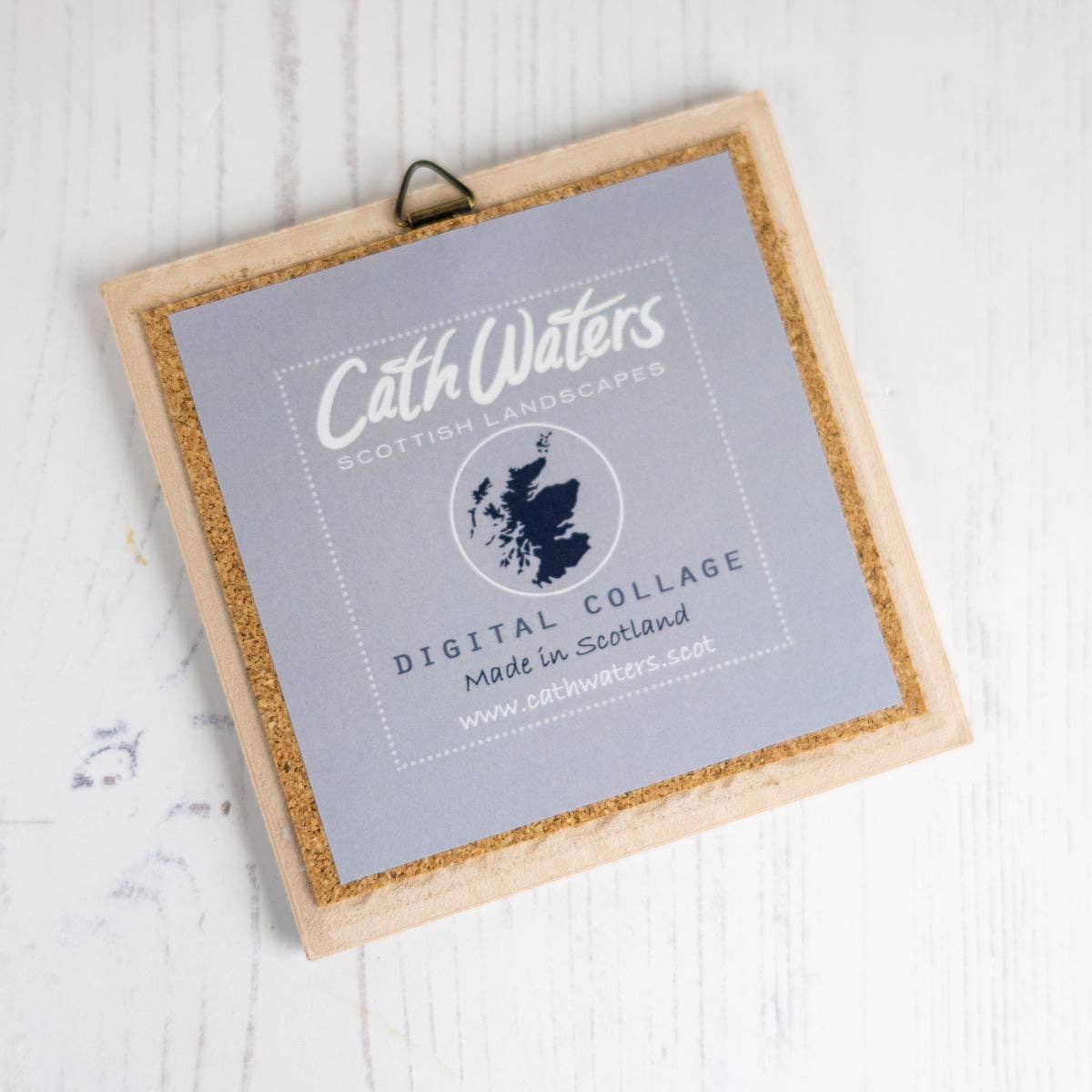 Cuillin Cottage Isle of Skye Gift Boxed ceramic art print