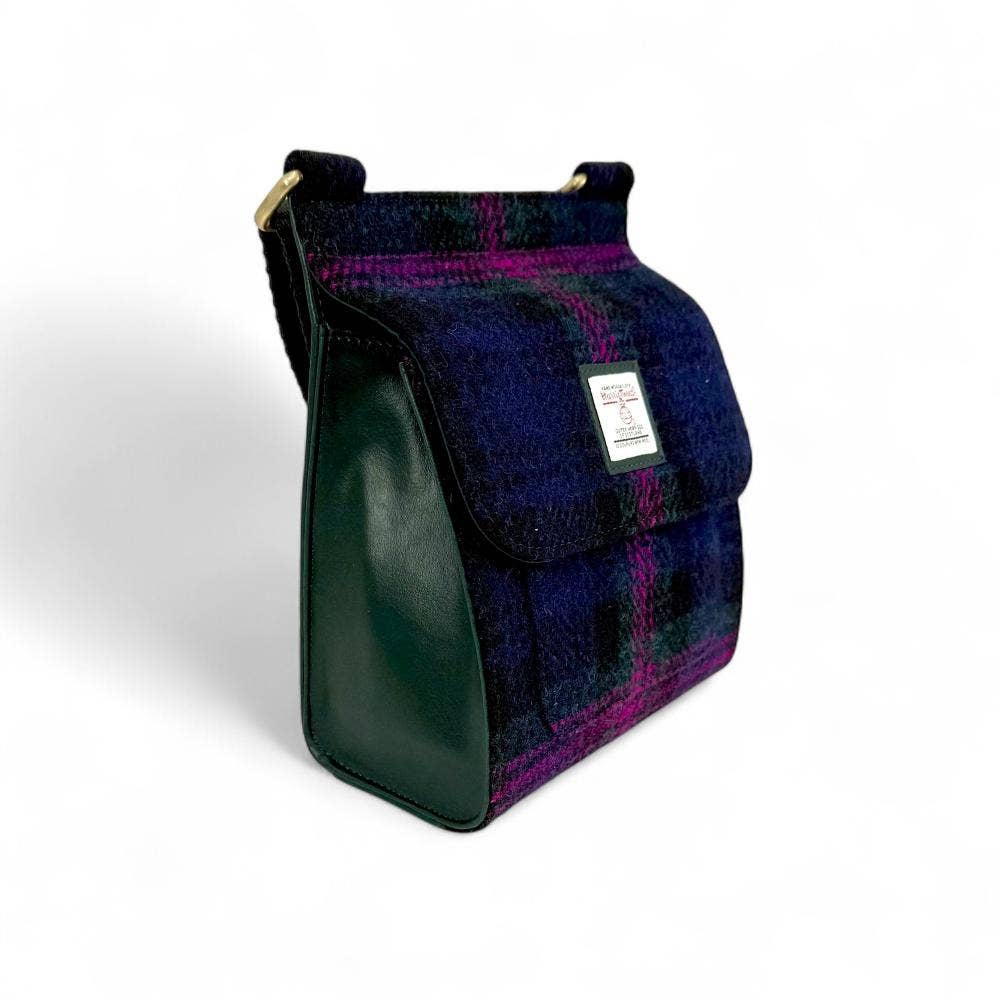 Harris Tweed Medium Satchel Bag Baird Check