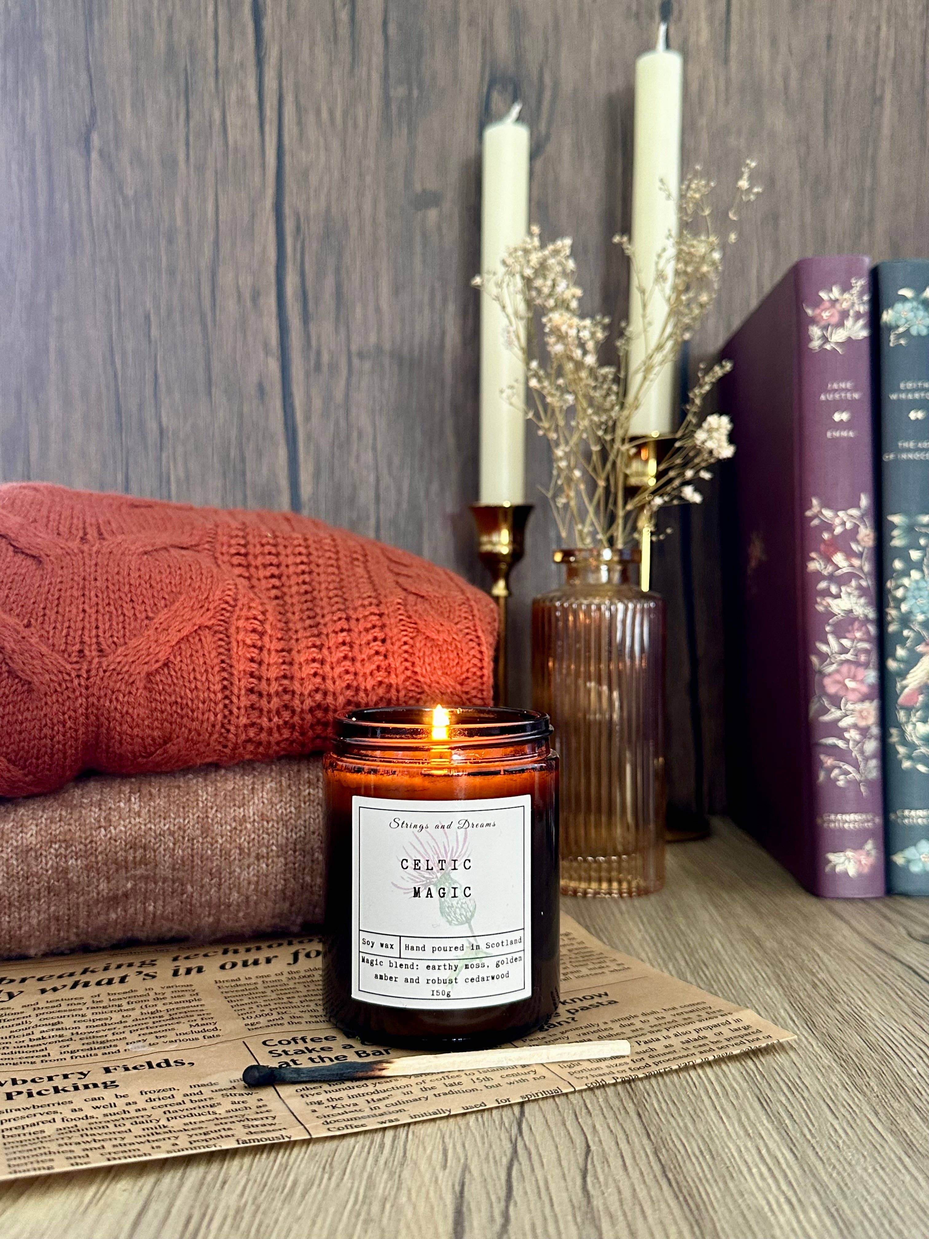 Celtic Magic soy wax candle