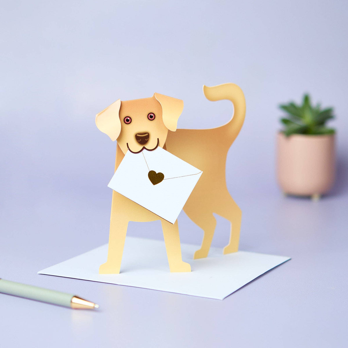 Special Delivery Card Collection - Dog - Biscuit