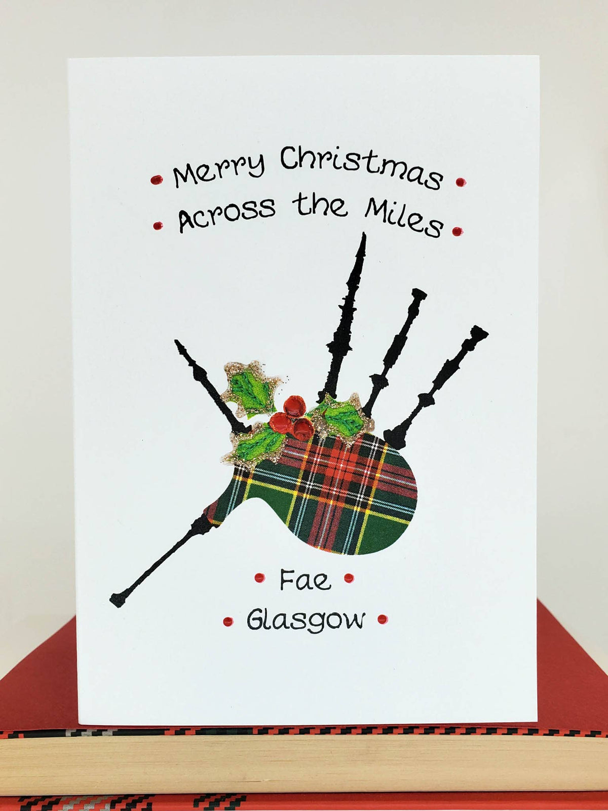 Christmas Across The Miles Card from Any Town