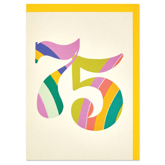 75 Card - The Nancy Smillie Shop - Art, Jewellery & Designer Gifts Glasgow