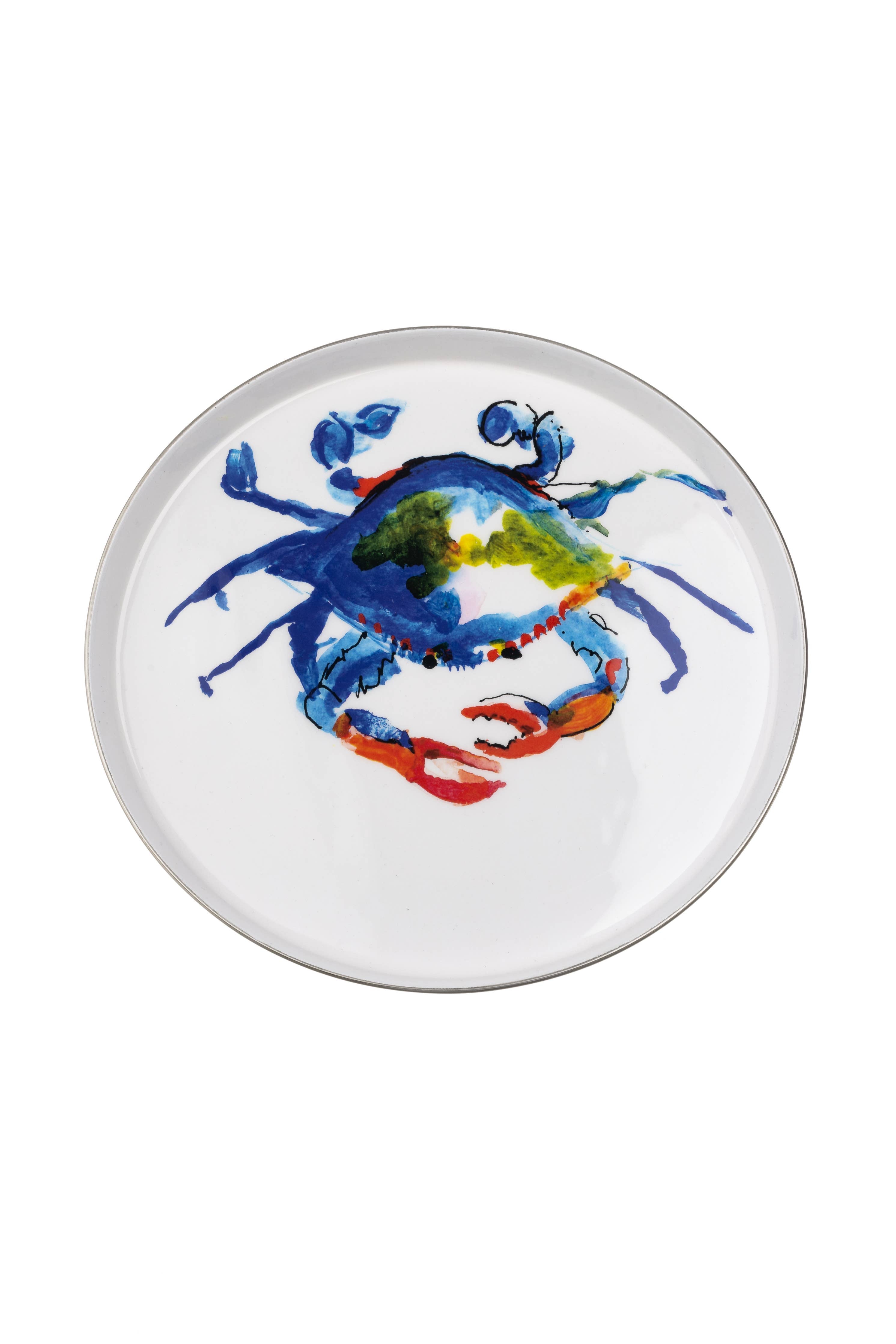 Stainless Steel Blue Crabtray