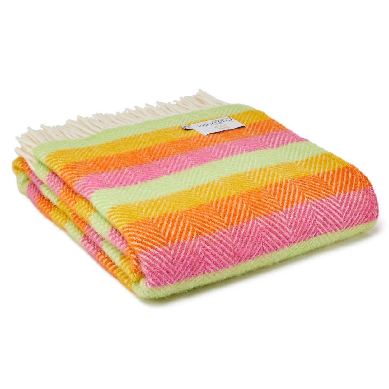 Seashore stripe throw