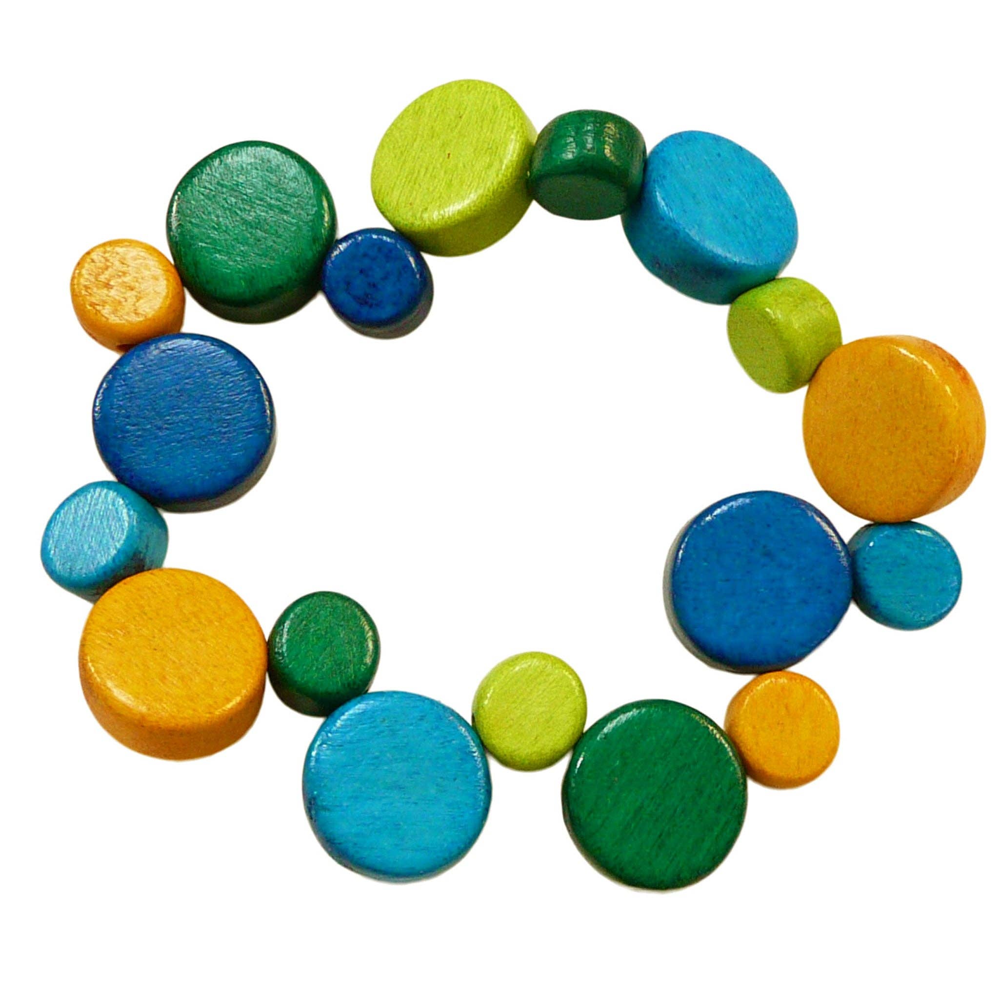 Wood Discs Bracelet