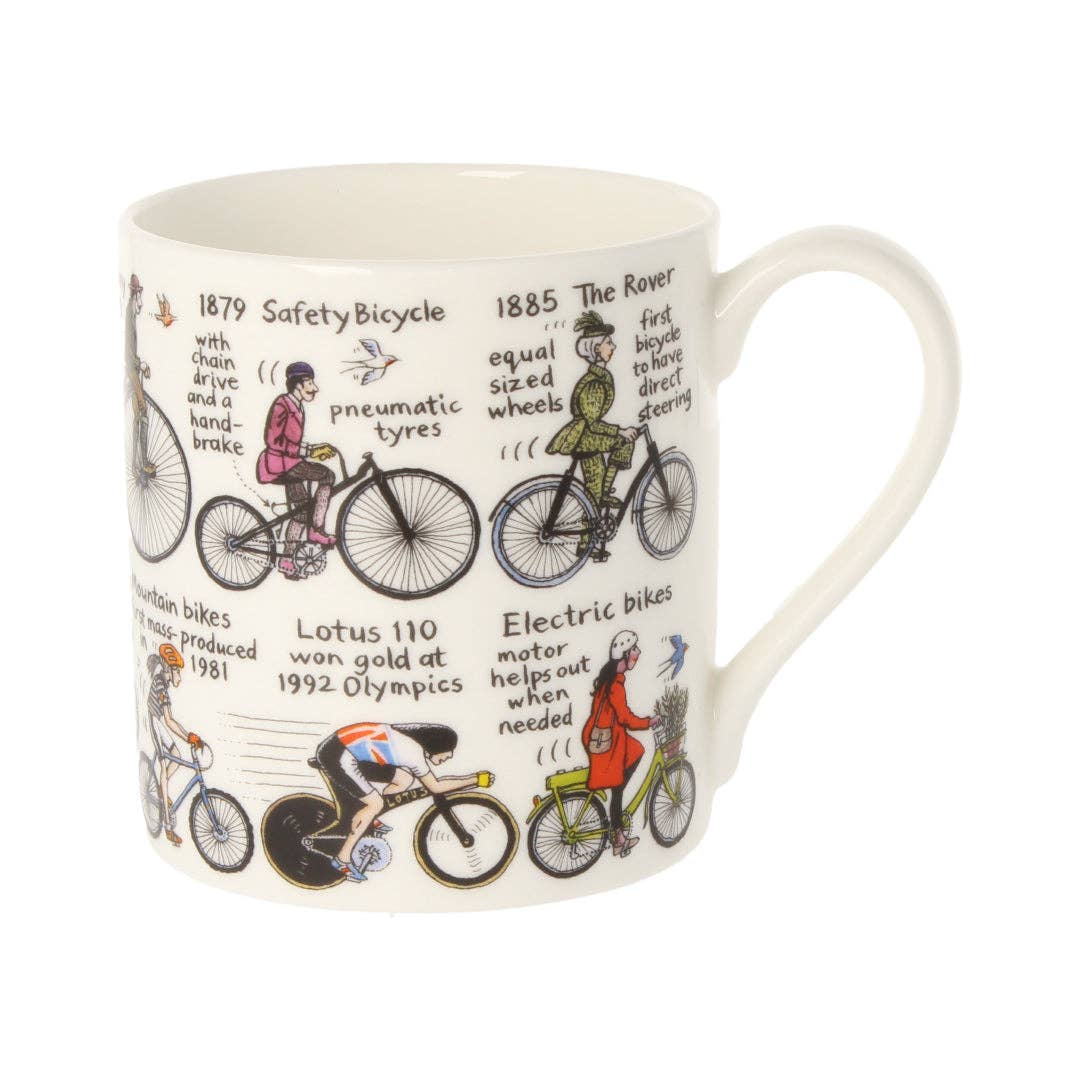 History of Cycling Mug: 300ml (Standard)