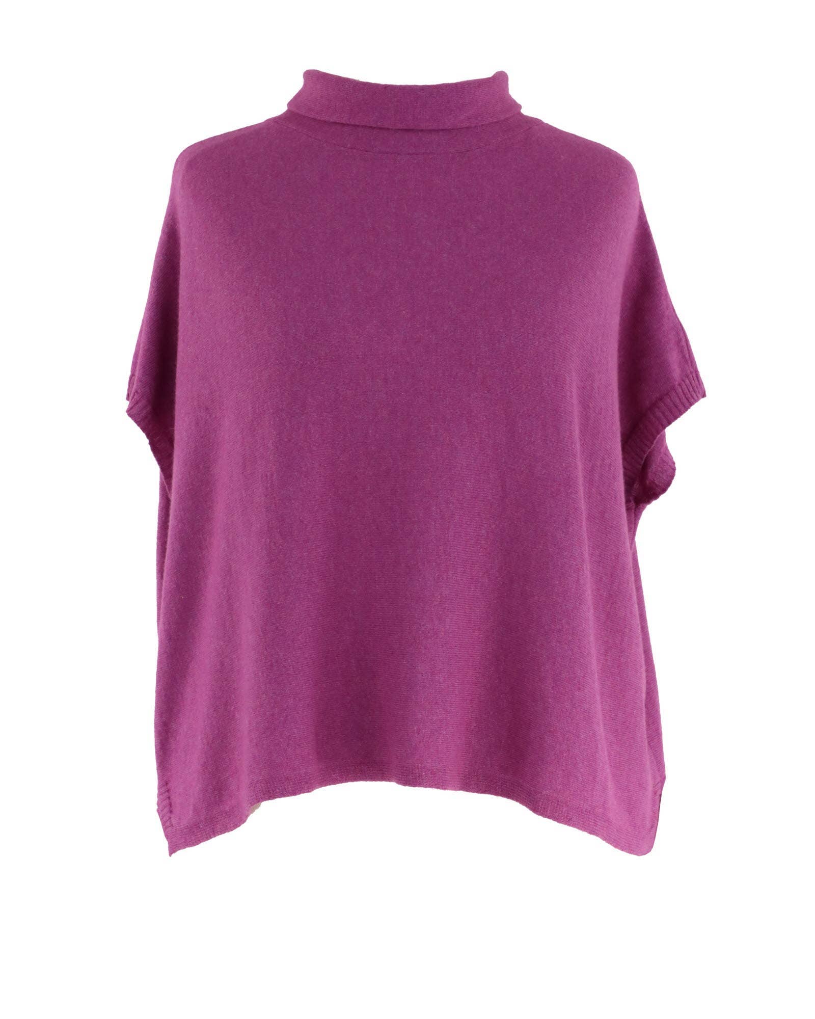 Classic Cashmere Blend Tunic: Ultraviolet