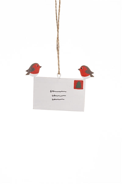 Delivering the Xmas Card