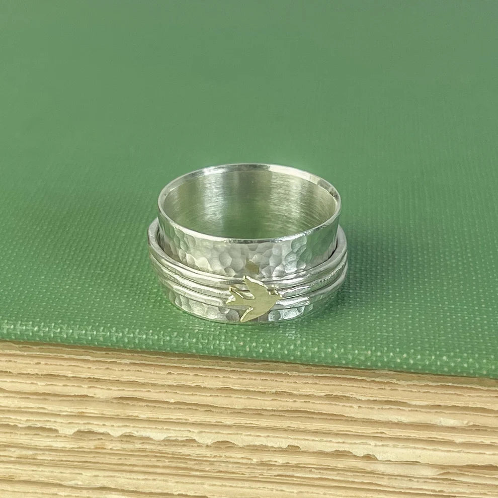 Fly Away Spinning Ring
