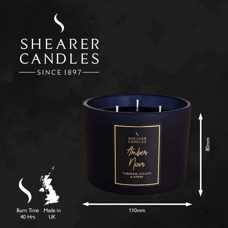 Amber Noir Multiwick Candle