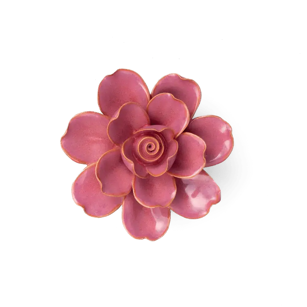 Wedding Ceramic Flowers Roses Gift Box Floral Decor