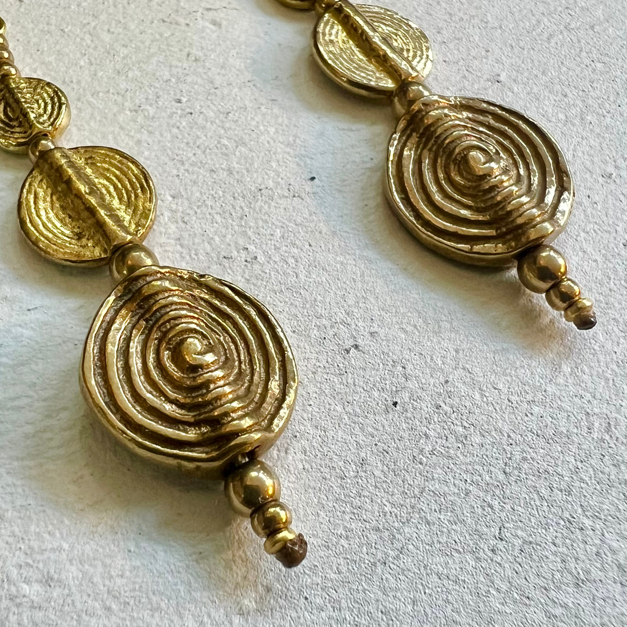 Spiral Jalebi Earrings