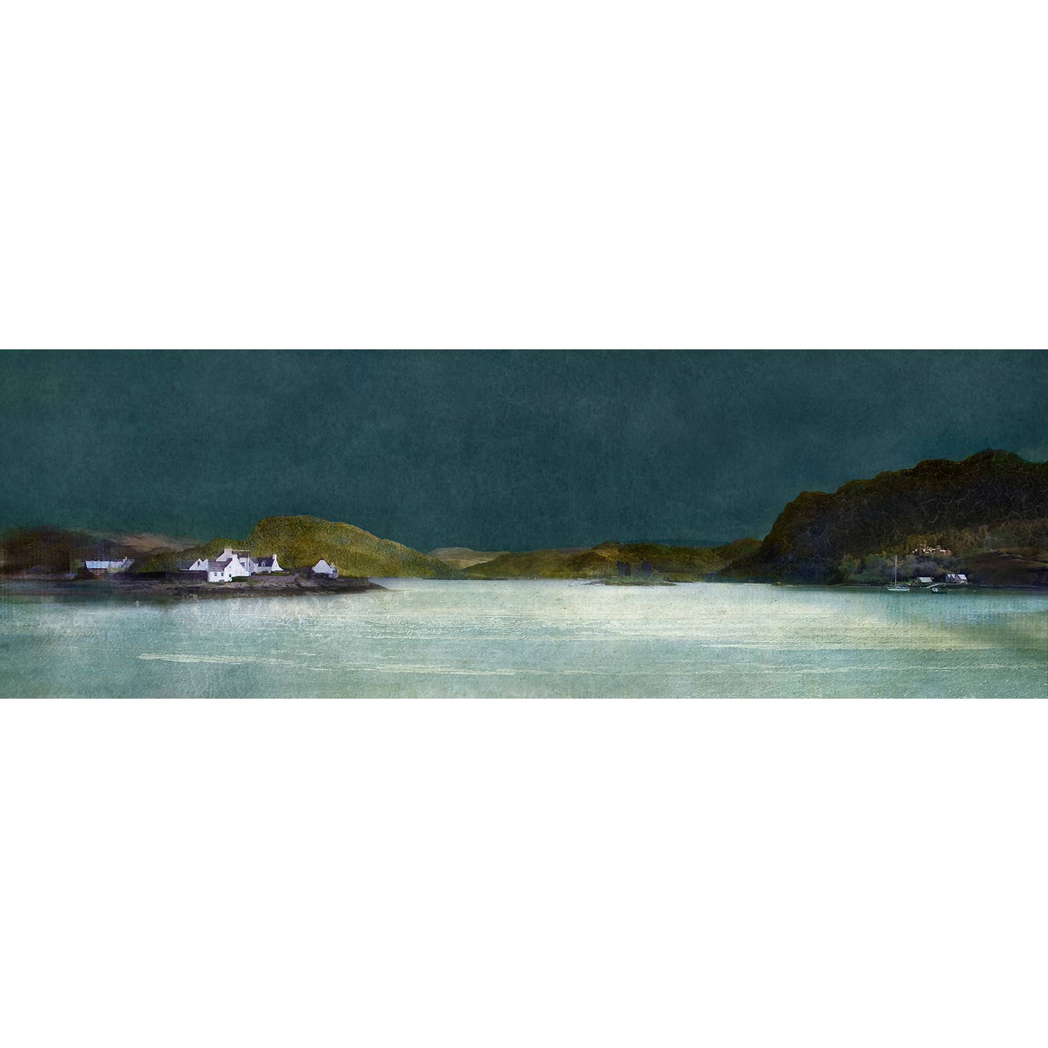 Plockton Giclee Prints: No / Mini-print
