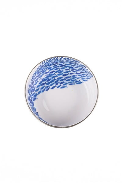 Stainless Steel 12cm Shoal Bowl | The Nancy Smillie Shop - Art, Jewellery & Designer Gifts Glasgow Scotland