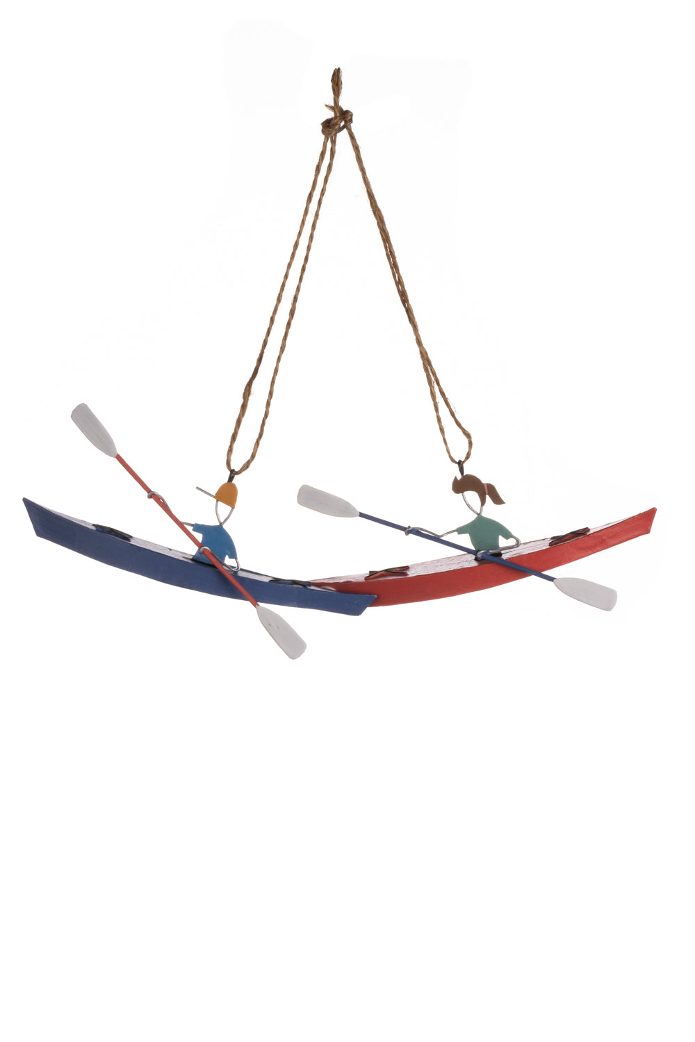 Blue & Red Kayaks