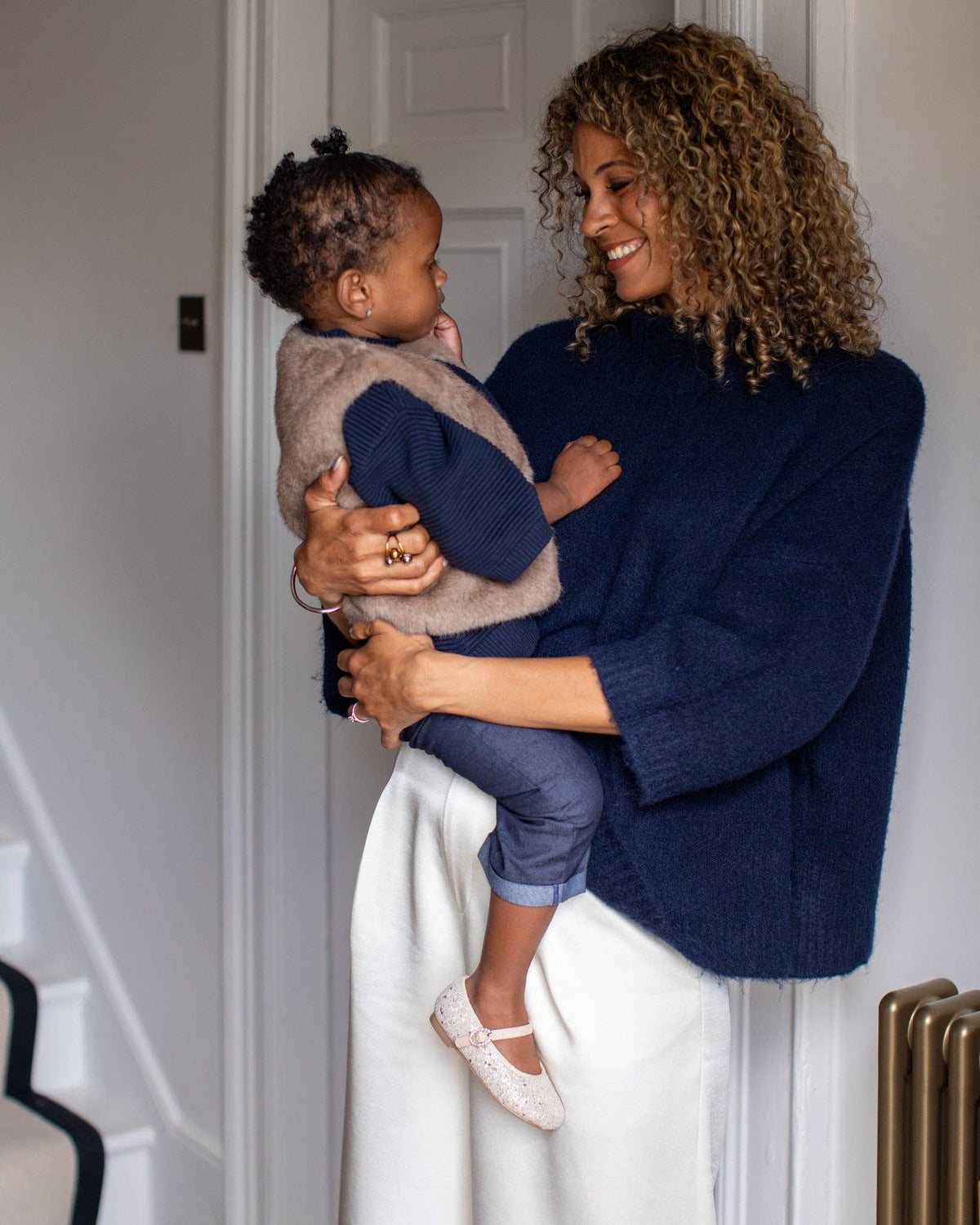 Vicki Jumper | Fluffy | Navy