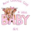 Baby Coochie Girl Card