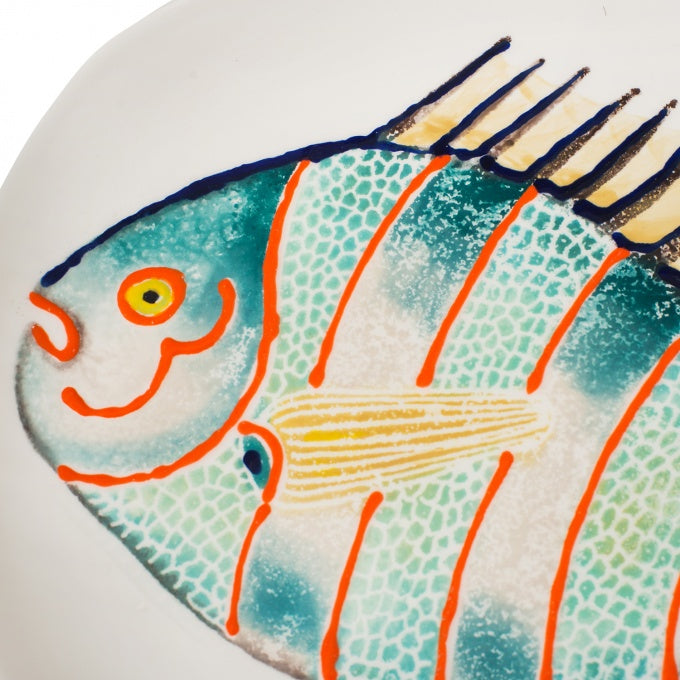 Medium Fish Platter | The Nancy Smillie Shop - Art, Jewellery & Designer Gifts Glasgow Scotland
