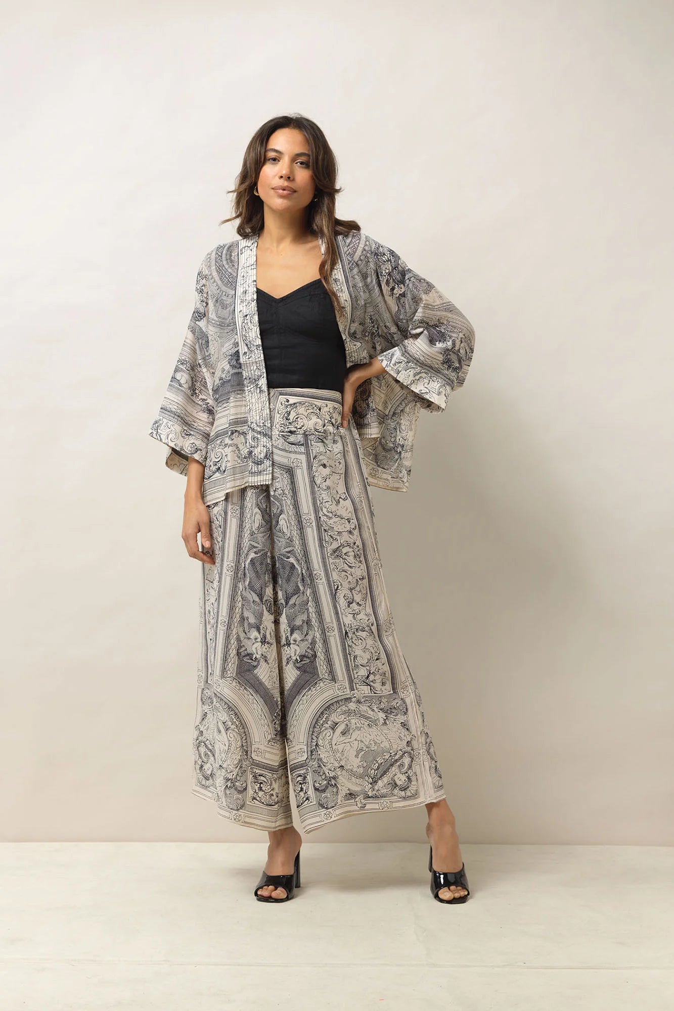 Cherub Kimono Natural | The Nancy Smillie Shop - Art, Jewellery & Designer Gifts Glasgow Scotland