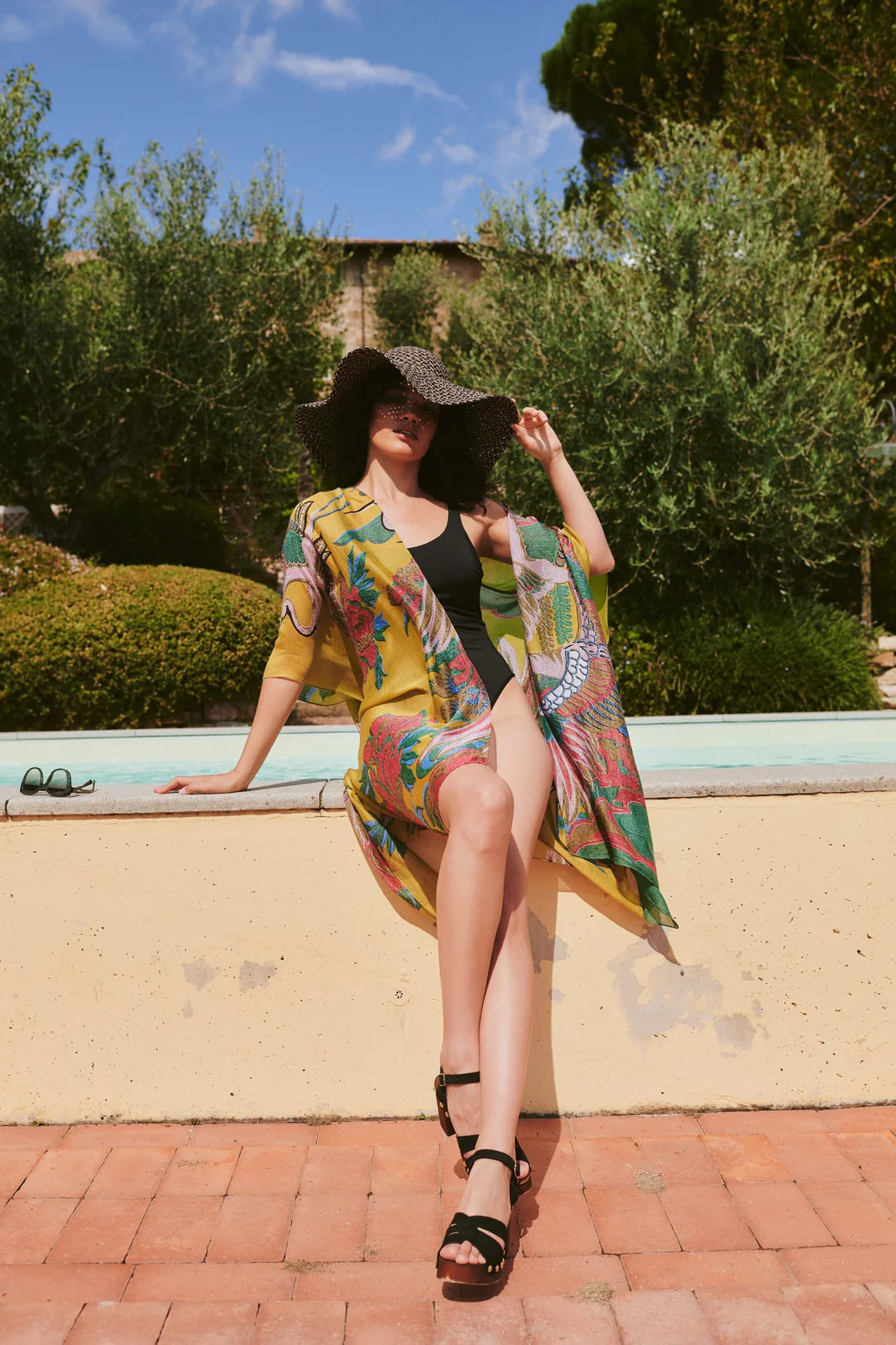 Olive Crane Throwover