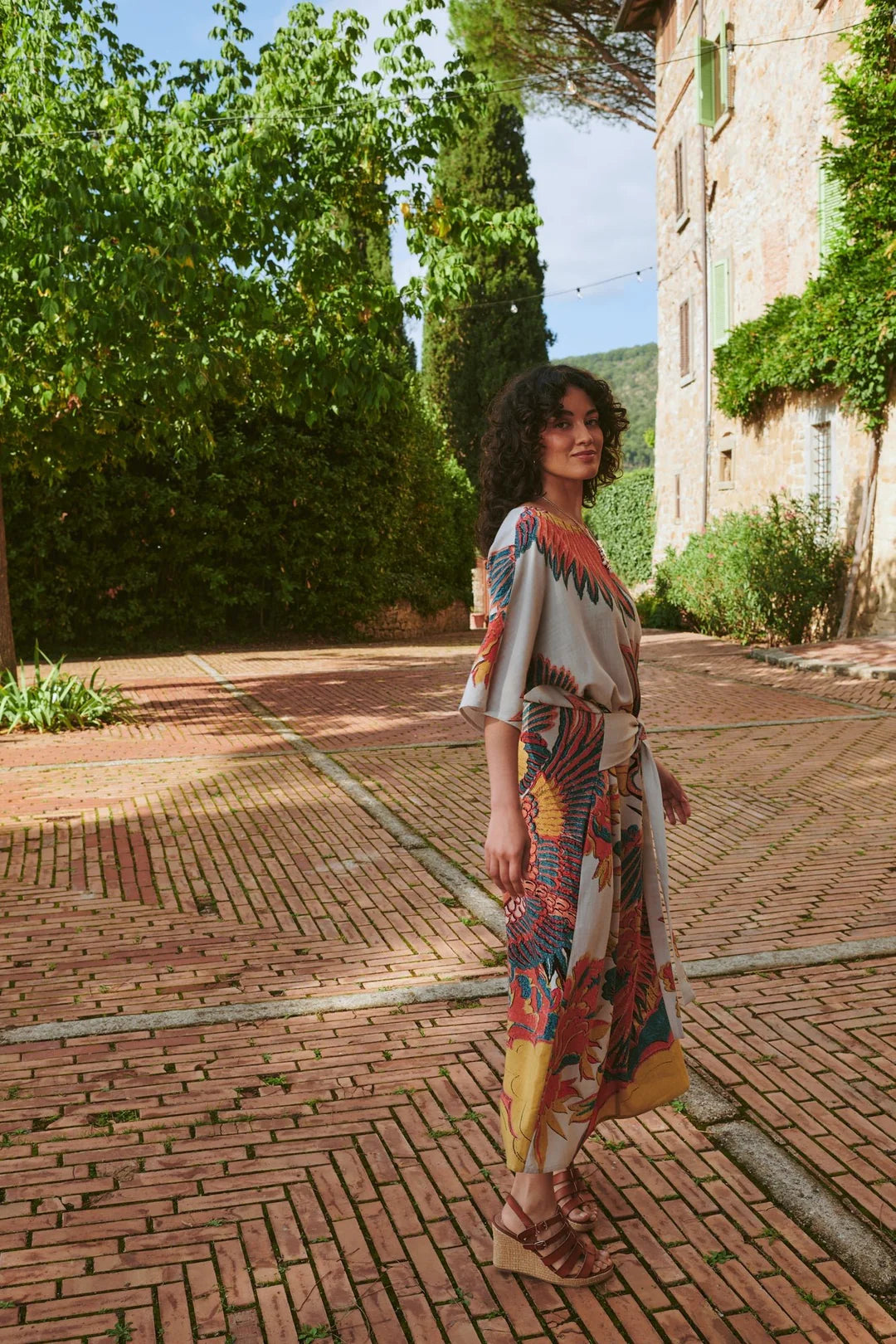 Stone Crane Obi Dress S/M