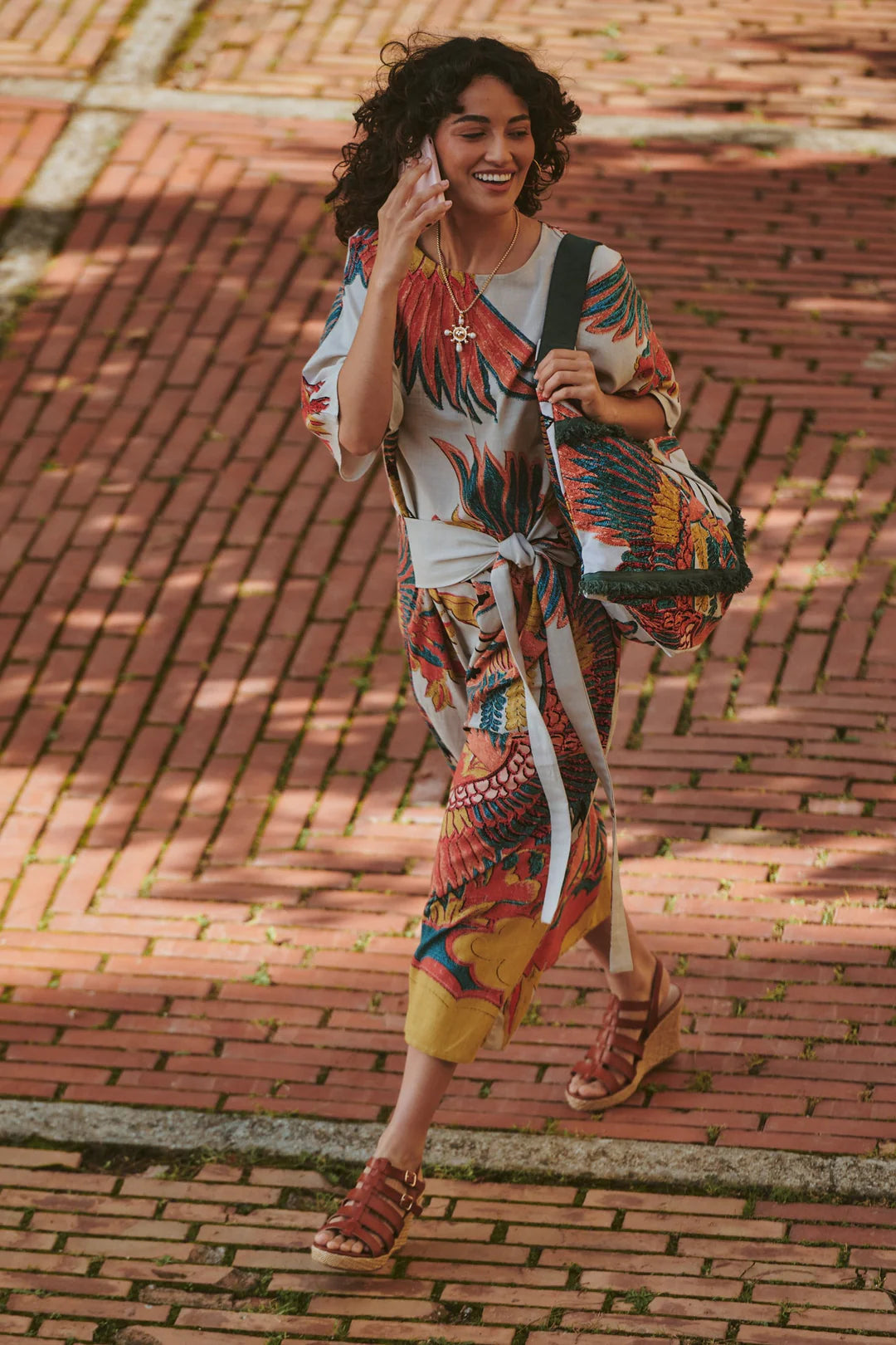 Stone Crane Obi Dress S/M