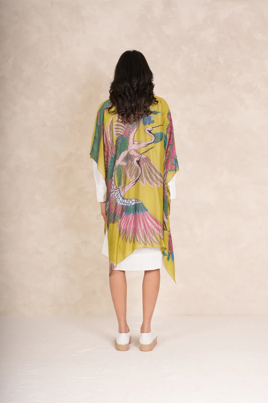 Olive Crane Throwover