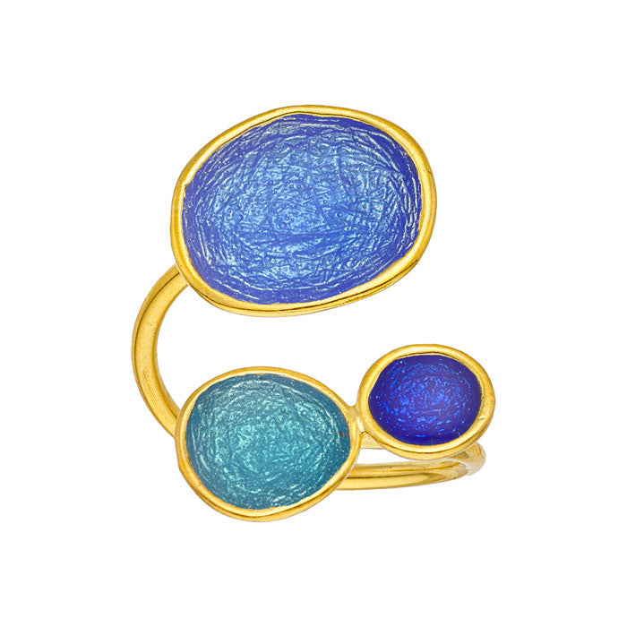 Ciel GP Triple Pebble Ring