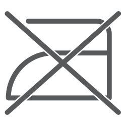 Nicht bügeln Care Icon