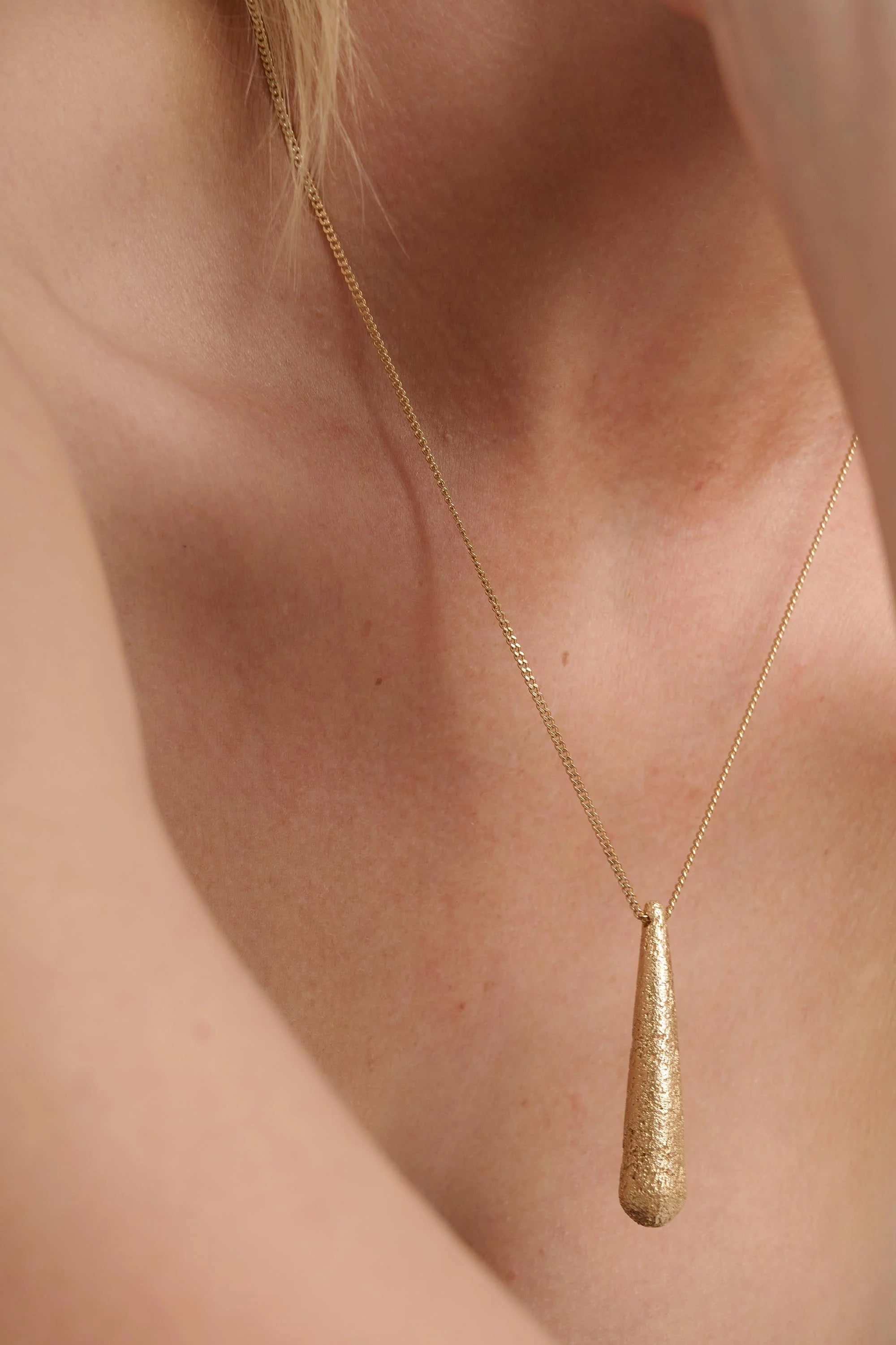 Gold Grain Necklace