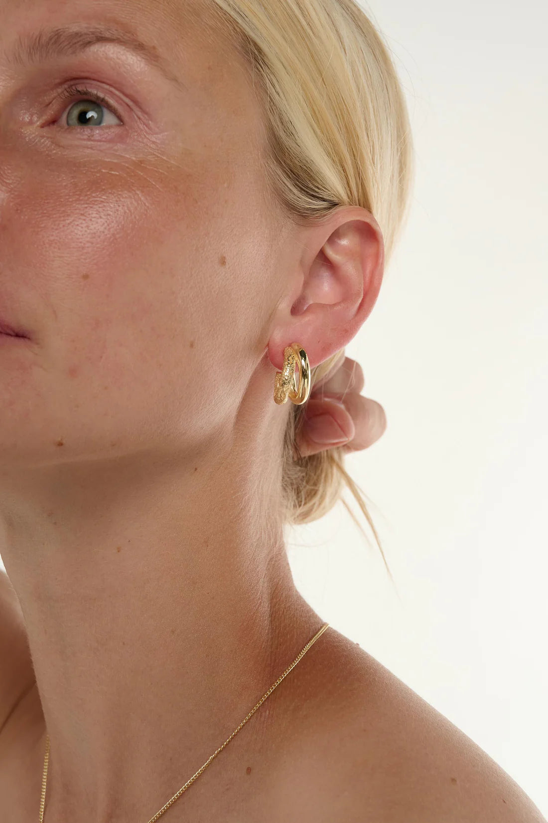 Gold Mirage Earrings Large