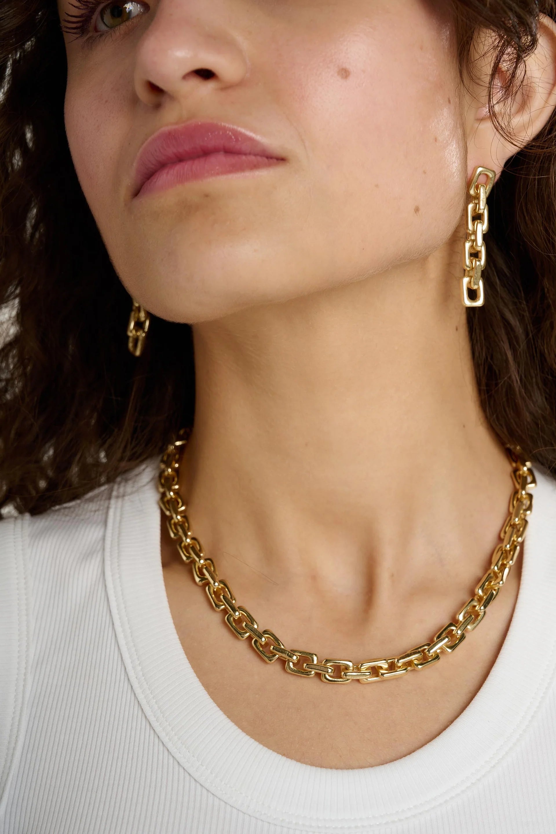 Gold Link Necklace
