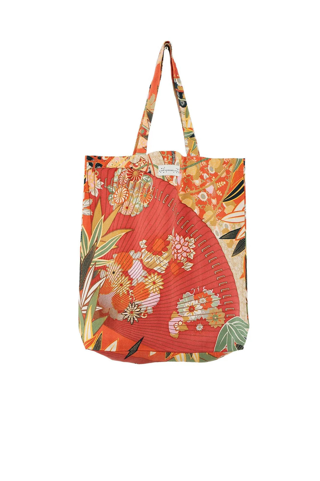 Scarlet Fans Canvas Bag