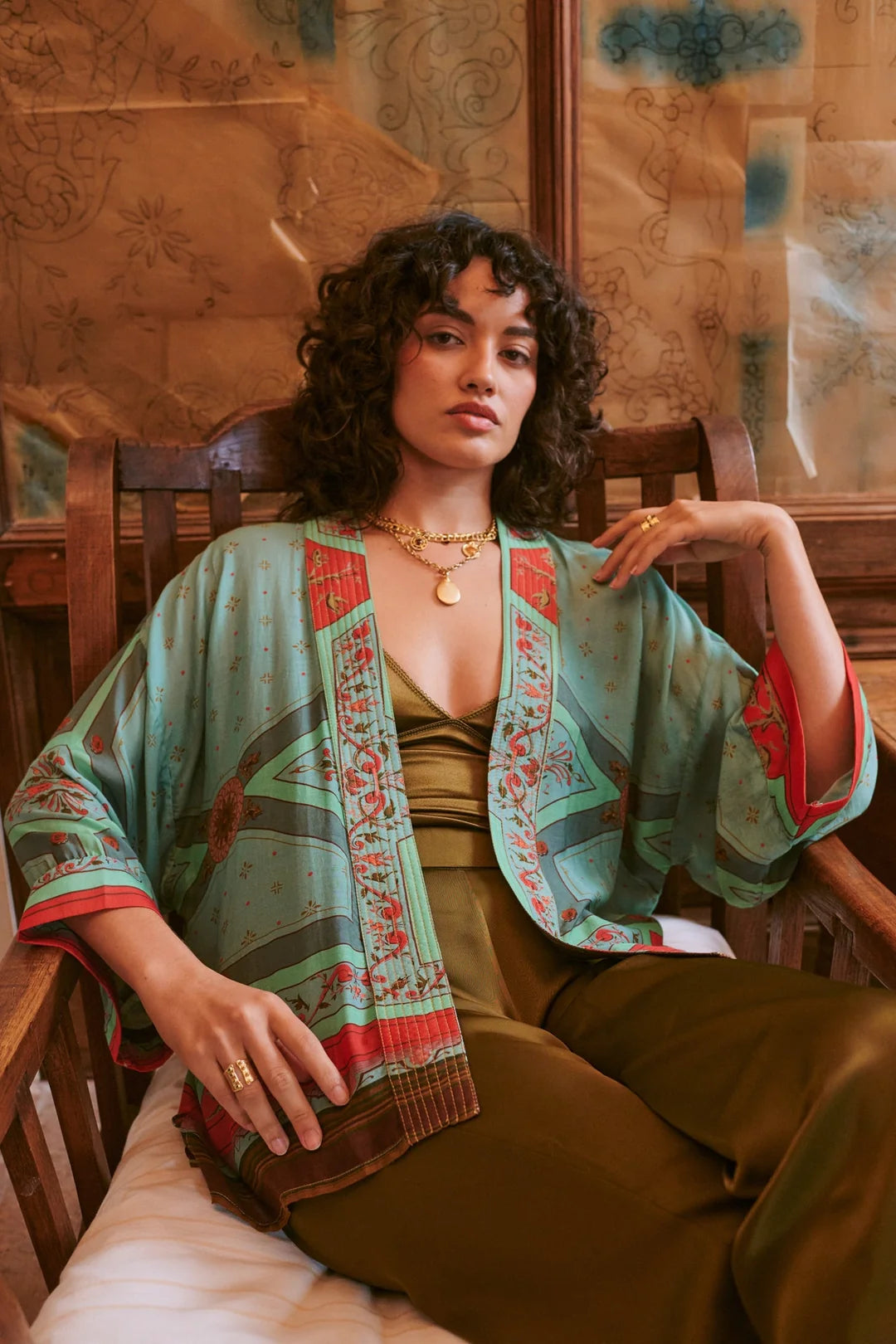 Fleur De Lys Kimono