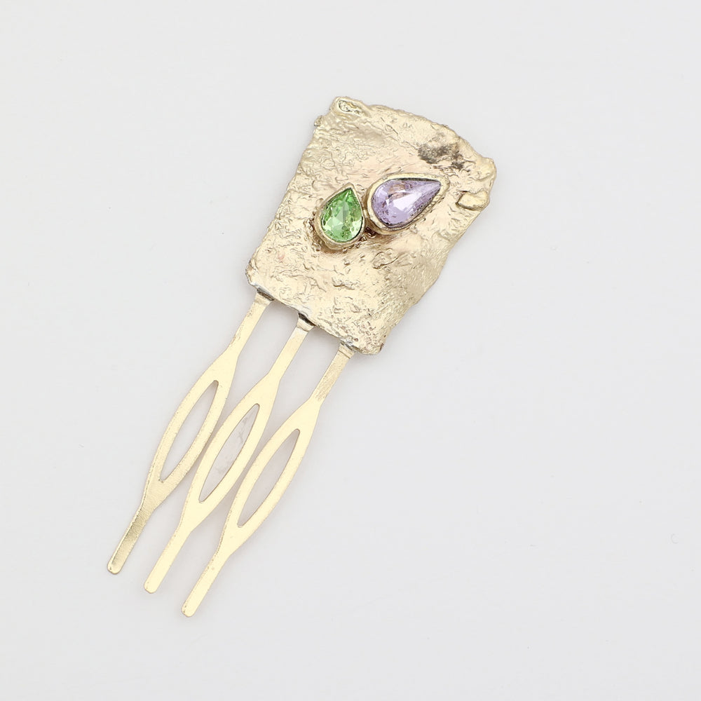 Brass Voilet Hairpin