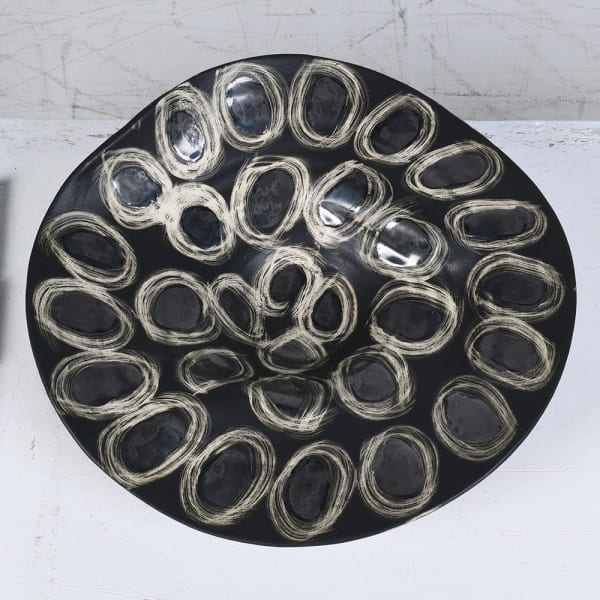 Large noir & blanc bowl