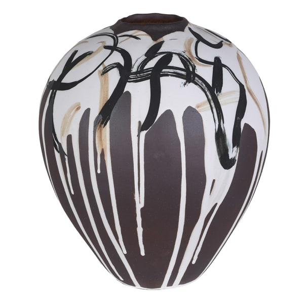 Sienna abstract vase