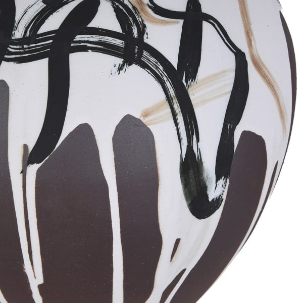 Sienna abstract vase
