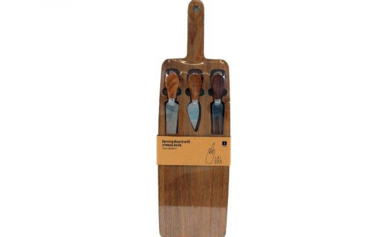 4 PC Cheese Serving Board set